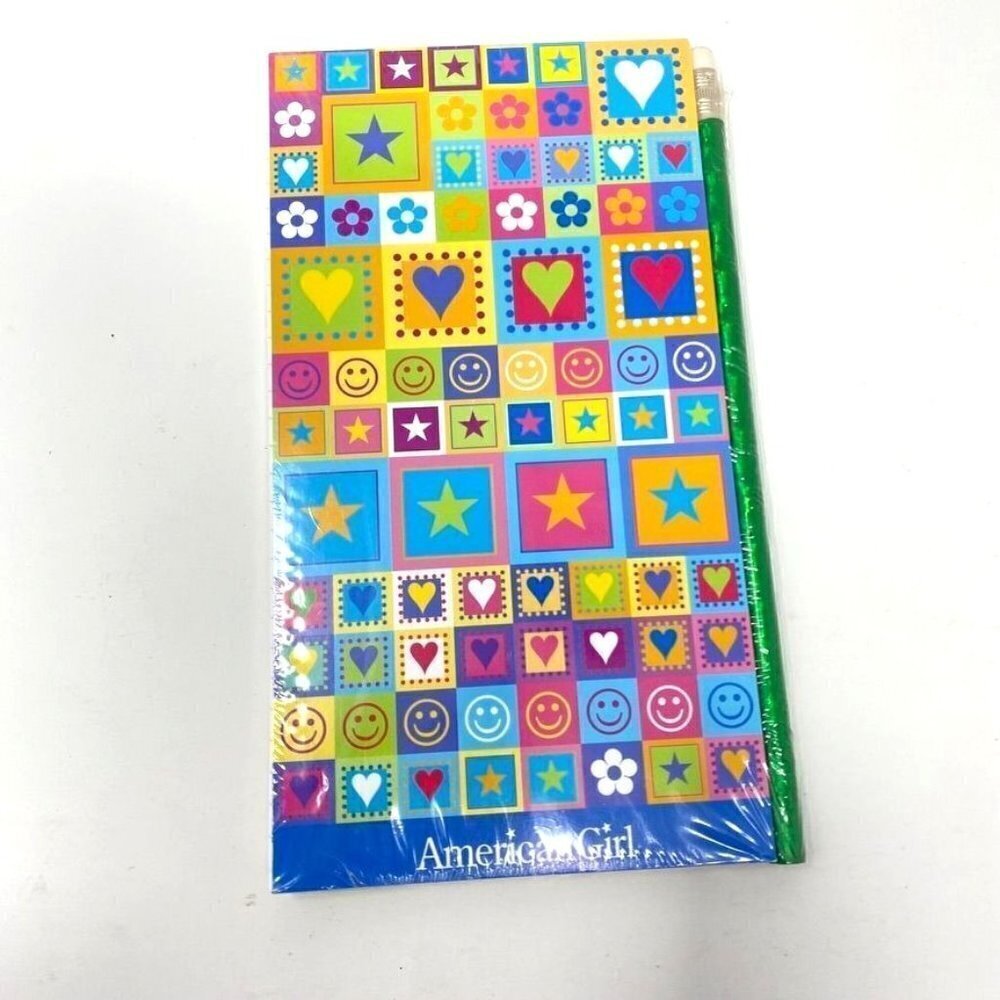 American Girl Sealed Notepad Pencil Set Back To School
